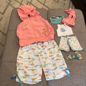American girl kid & doll outfit